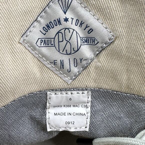 PAUL SMITH JEANS Loomis Men's Chukka Boots Camel Brown Leather Size US7/UK6 - Picture 9 of 12